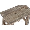 Tavolo aggiuntivo Home ESPRIT Bianco Marrone 45 x 25 x 51 cm