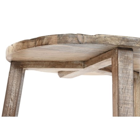 Tavolo aggiuntivo Home ESPRIT Bianco Marrone 45 x 45 x 45 cm
