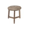 Tavolo aggiuntivo Home ESPRIT Bianco Marrone 45 x 45 x 45 cm