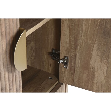 Armadio Home ESPRIT Marrone Dorato Legno Legno MDF 60 x 40 x 110 cm