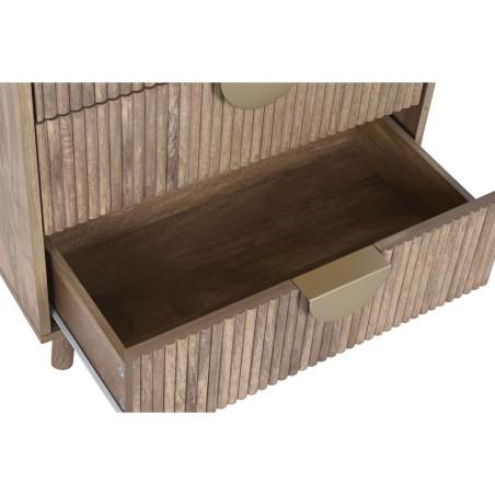Armadio Home ESPRIT Marrone Dorato Legno Legno MDF 60 x 40 x 110 cm