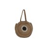 Borsa Donna DKD Home Decor Marrone Crema 36 x 11 x 36 cm (2 Unità)
