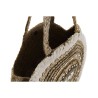 Borsa Donna DKD Home Decor Nero Beige Naturale 36 x 12 x 36 cm (2 Unità)