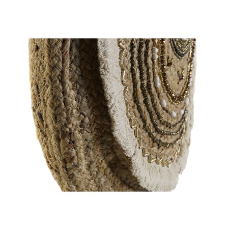 Borsa Donna DKD Home Decor Nero Beige Naturale 36 x 12 x 36 cm (2 Unità)