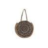 Borsa Donna DKD Home Decor Azzurro Nero Naturale 36 x 12 x 36 cm (2 Unità)
