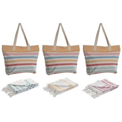 Borsa Donna Home ESPRIT Multicolore 37 x 12 x 36 cm (3 Unità)