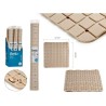 Tappeto da bagno Berilo AR1910103 Beige PVC 0,03 x 50 x 50 cm (6 Unità)