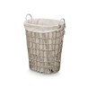Cesto Kipit HX30553 Grigio Poliestere Stoffa polipropilene Ferro Plastica 50 % cotone 49 x 58 x 35 cm (6 Unità)
