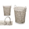 Cesto Kipit HX30553 Grigio Poliestere Stoffa polipropilene Ferro Plastica 50 % cotone 49 x 58 x 35 cm (6 Unità)
