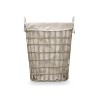 Cesto Kipit HX30553 Grigio Poliestere Stoffa polipropilene Ferro Plastica 50 % cotone 49 x 58 x 35 cm (6 Unità)