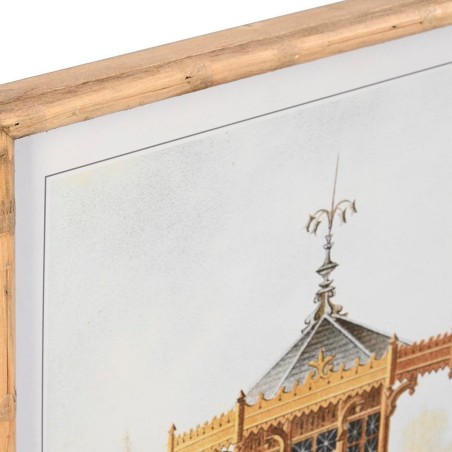 Quadro DKD Home Decor Abete Cristallo Orientale 50 x 3 x 70 cm 50 x 70 x 2,8 cm (2 Unità)