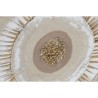 Quadro Home ESPRIT Beige Naturale Cerchi Scandinavo 80 x 3 x 80 cm (2 Unità)