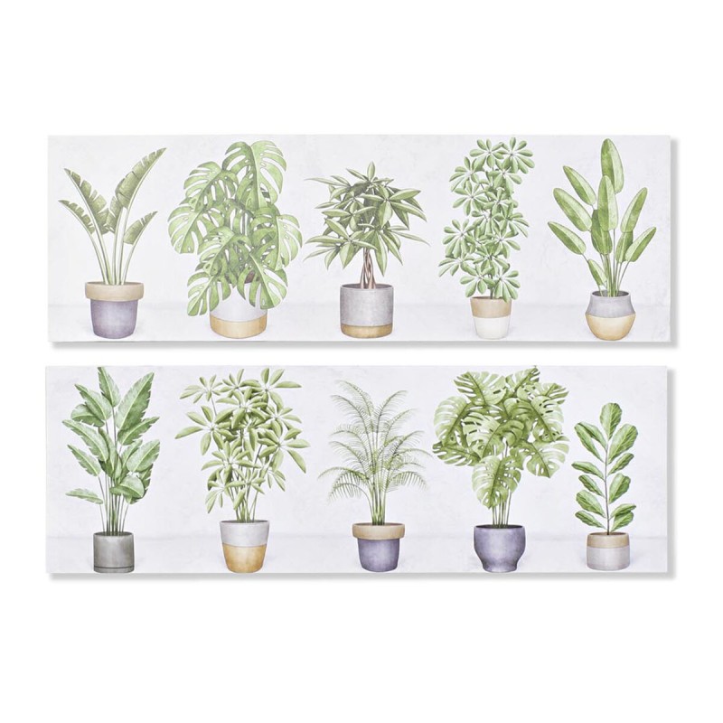 Quadro DKD Home Decor Impianto (90 x 2,3 x 30 cm) (90 x 1,5 x 30 cm) (2 Unità) Quadro DKD Home Decor Impianto (90 x 2,3 x 30 cm) (90 x 1,5 x 30 cm) (2 Unità)