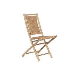 Sedia da giardino Home ESPRIT Bambù 42 x 51 x 94 cm