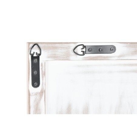 Testiera del Letto Home ESPRIT Bianco 160 x 3 x 80 cm