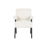 Poltrona Home ESPRIT Bianco Legno 54 x 64 x 86 cm