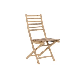 Sedia da giardino Home ESPRIT Marrone Bambù 45 x 55 x 95 cm