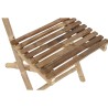 Sedia da giardino Home ESPRIT Marrone Bambù 45 x 55 x 95 cm