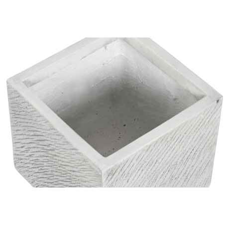 Vaso Home ESPRIT Grigio Magnesio 37 x 37 x 31,5 cm (4 Unità)