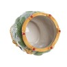 Vaso Home ESPRIT Verde Multicolore Porcellana 15 x 15 x 26.5 cm (2 Unità)