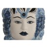 Vaso Home ESPRIT Azzurro Bianco Porcellana 15 x 15 x 26 cm