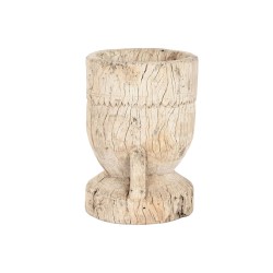 Vaso Home ESPRIT Naturale teak 31 x 31 x 46 cm
