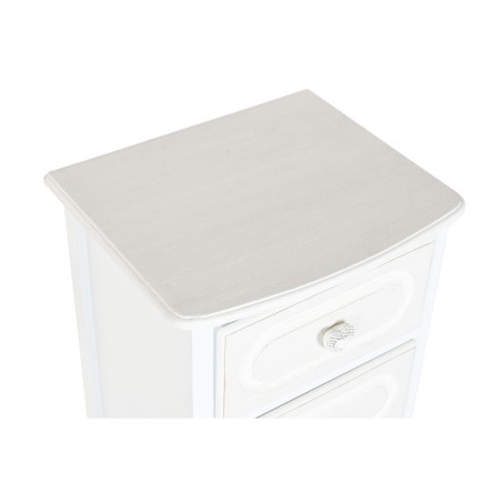 Cassettiera Home ESPRIT Bianco Romantico 40 x 36 x 100 cm