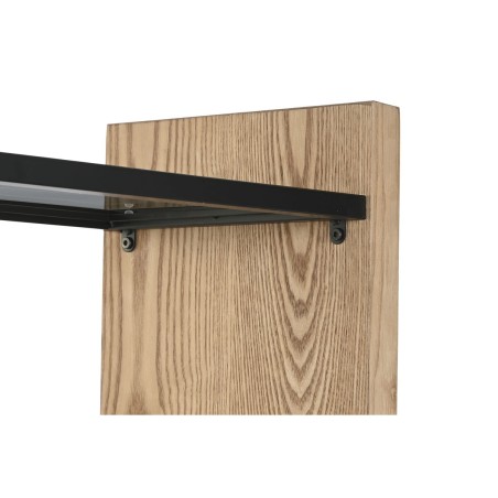 Scaffale Home ESPRIT Metallo Cristallo Legno di abete 120 x 31 x 158 cm