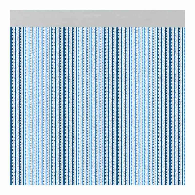 Tenda Acudam Brescia Porte Azzurro Esterno PVC Alluminio 90 x 210 cm Tenda Acudam Brescia Porte Azzurro Esterno PVC Alluminio 90 x 210 cm