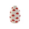 Vaso Home ESPRIT Bianco Rosso Dolomite 15 x 15 x 22,5 cm