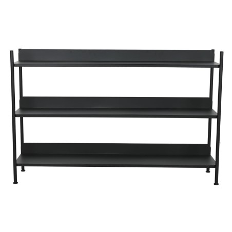 Scaffale Home ESPRIT Nero Metallo 120 x 30 x 76 cm