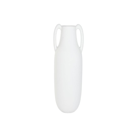 Vaso Home ESPRIT Bianco Fibra 39 x 39 x 120 cm
