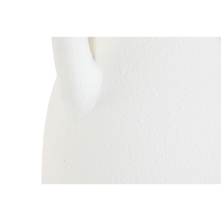 Vaso Home ESPRIT Bianco Fibra 39 x 39 x 120 cm