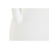 Vaso Home ESPRIT Bianco Fibra 39 x 39 x 120 cm