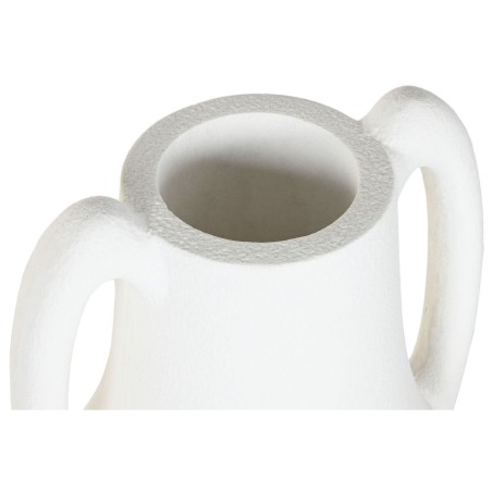 Vaso Home ESPRIT Bianco Fibra 39 x 39 x 120 cm