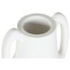 Vaso Home ESPRIT Bianco Fibra 39 x 39 x 120 cm