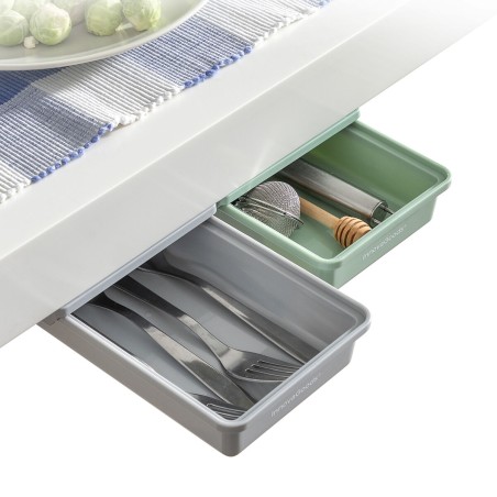 Set di Cassetti Aggiuntivi Adesivi per la Scrivania Underalk InnovaGoods Confezione da 2 unità