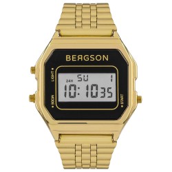 Orologio Unisex Bergson BGW8159U3 Nero (Ø 34 mm)