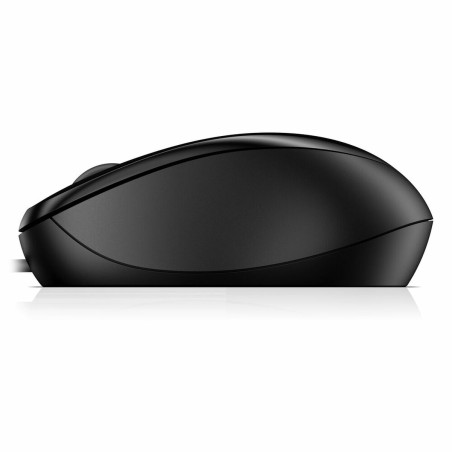 Mouse con Cavo e Sensore Ottico HP 4QM14AAABB Nero