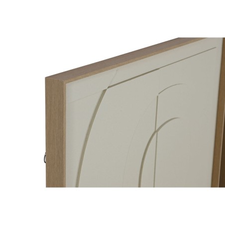 Quadro Home ESPRIT Astratto Scandinavo 75 x 4 x 100 cm (2 Unità)