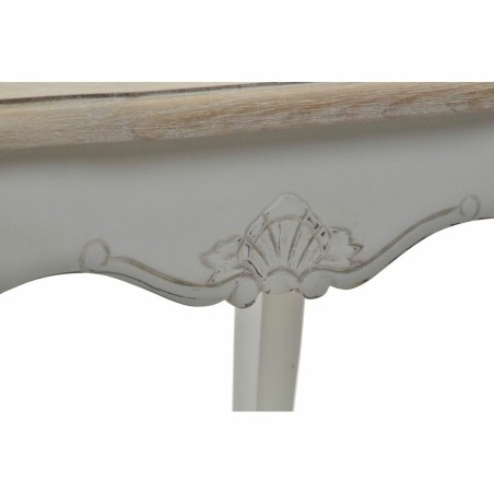 Set di 3 tavoli DKD Home Decor Legno Bianco (60 x 40 x 61 cm) (3 pcs)