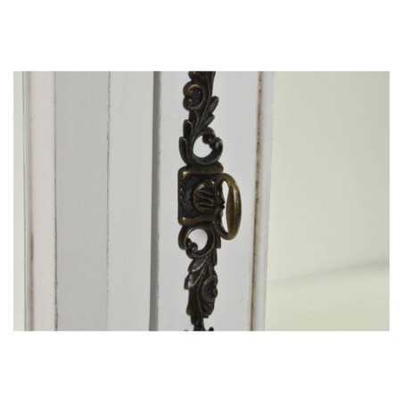 Stand Espositore DKD Home Decor Cristallo Naturale Legno Bianco (48 x 35 x 160 cm)