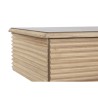Ingresso DKD Home Decor 100 x 40 x 76 cm Dorato Marrone Chiaro Legno di paulownia Legno MDF