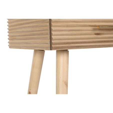Ingresso DKD Home Decor 100 x 40 x 76 cm Dorato Marrone Chiaro Legno di paulownia Legno MDF