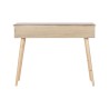 Ingresso DKD Home Decor 100 x 40 x 76 cm Dorato Marrone Chiaro Legno di paulownia Legno MDF
