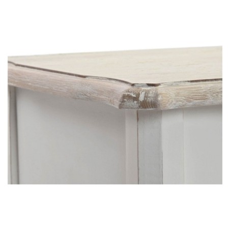 Tavolo aggiuntivo DKD Home Decor Versalles Abete Legno Bianco 35 x 35 x 80 cm