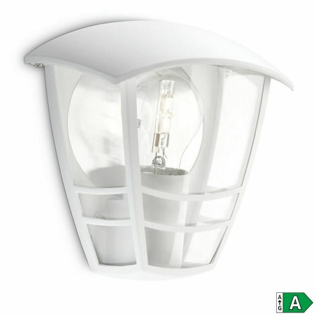 Applique da Parete Philips Creek 19,5 cm Bianco Metallo Alluminio A+ E27