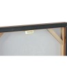 Quadro Home ESPRIT Giallo Azzurro Nero Rosa Animale Moderno Laccato 50 x 4 x 100 cm (3 Unità)