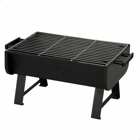 Barbecue Portatile Aktive Acciaio 45 x 25 x 30 cm Nero (2 Unità)