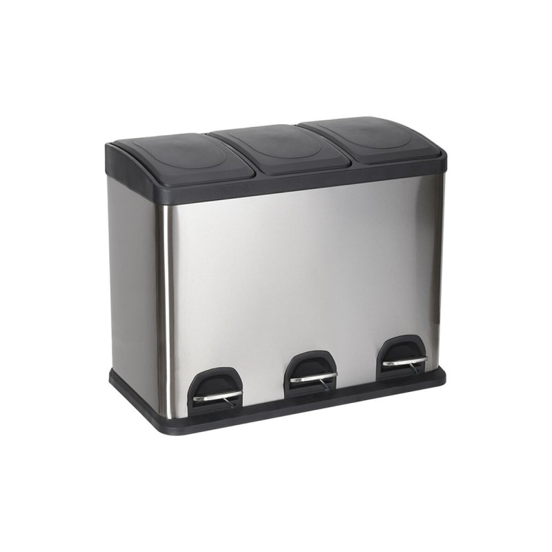 Secchio per Raccolta Differenziata Confortime Acciaio inossidabile 45 L Secchio per Raccolta Differenziata Confortime Acciaio inossidabile 45 L